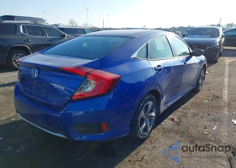 2019 Honda Civic Lx z USA, uszkodzony, nr VIN 2HGFC2F6XKH534843